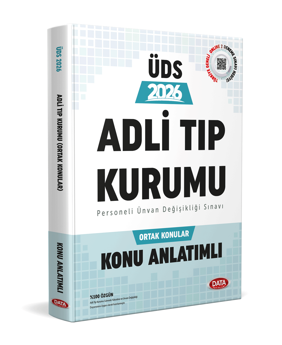 Data 2026 ÜDS Adli Tıp Kurumu Ortak Konular Konu Anlatımlı Data Yayınları