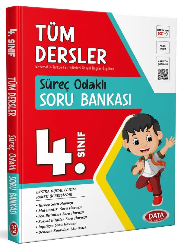 Data 4. Sınıf Süreç Odaklı Tüm Dersler Soru Bankası Data Yayınları