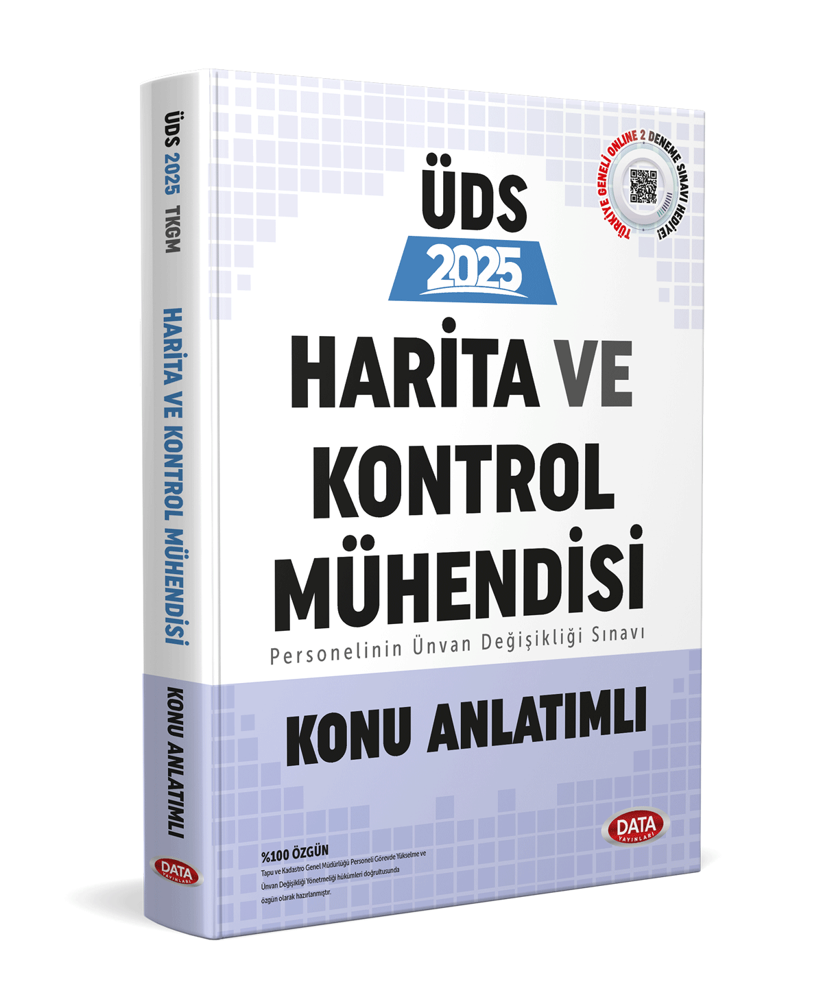 Data Tapu ve Kadastro Genel Müdürlüğü Harita ve Kontrol Mühendisi Unvan Değişikliği Sınavı Konu Anlatımlı Data Yayınları