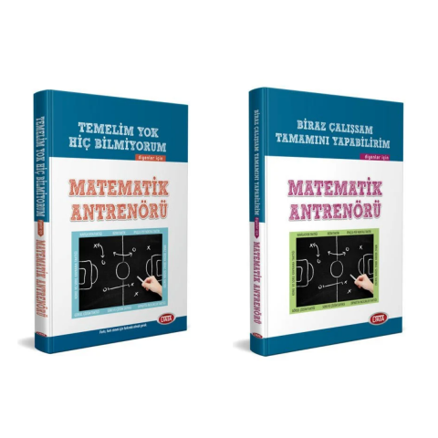 Data Temelim Yok Hiç Bilmiyorum ve Biraz Çalışsam Tamamını Yapabilirim Seti 2 Kitap Data Yayınları