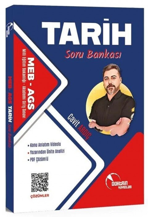 Doktrin MEB-AGS Tarih Soru Bankası Çözümlü - Cavit Ardıç Doktrin Yayınları