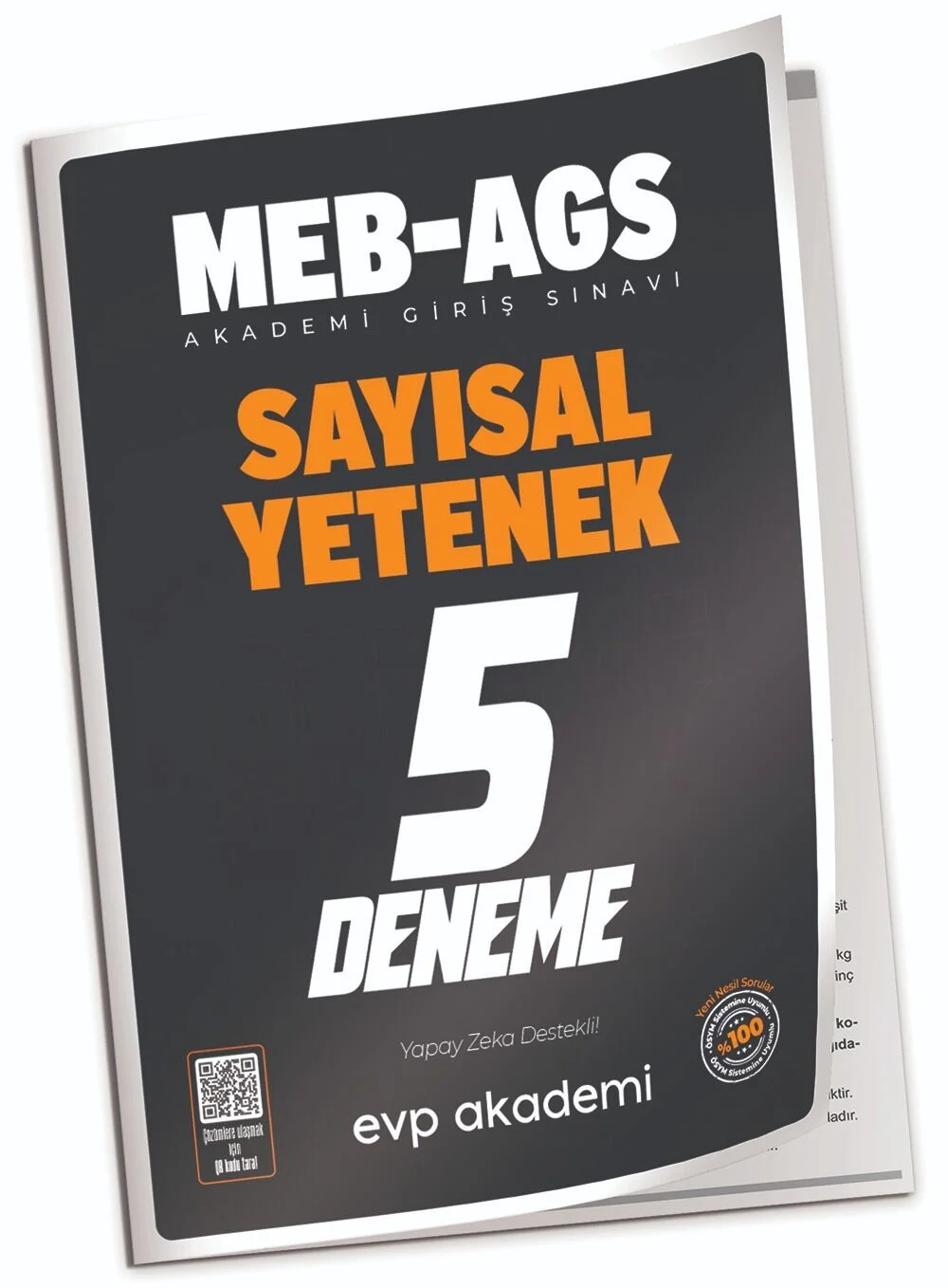 EVP Akademi MEB-AGS Sayısal Yetenek 5 Deneme Çözümlü EVP Akademi
