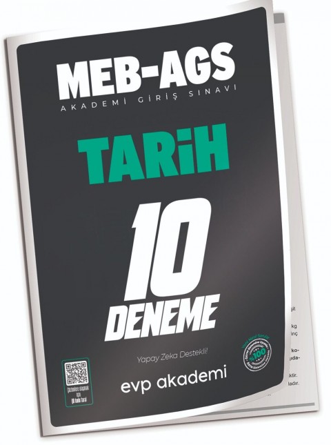EVP Akademi MEB-AGS Tarih 10 Deneme Çözümlü EVP Akademi
