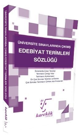 Edebiyat Terimleri Sözlüğü Karekök Yayınları
