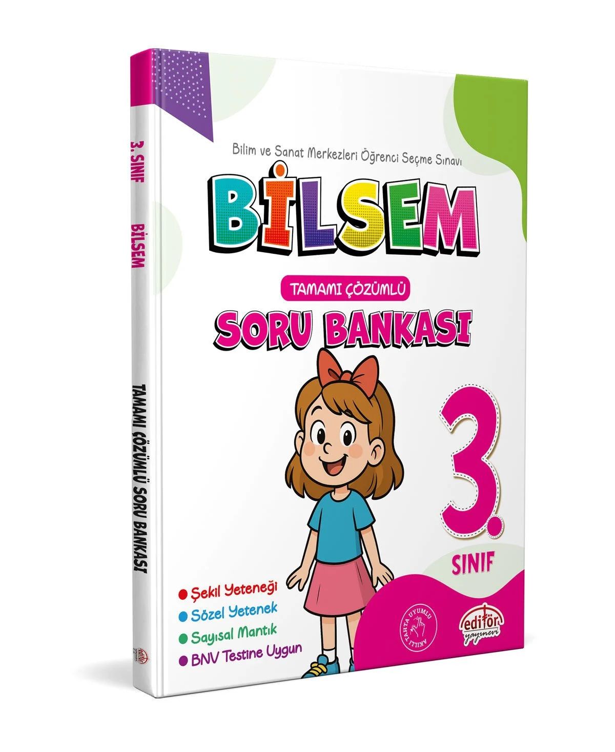 Editör 3. Sınıf Bilsem Çözümlü Soru Bankası Editör Yayınları