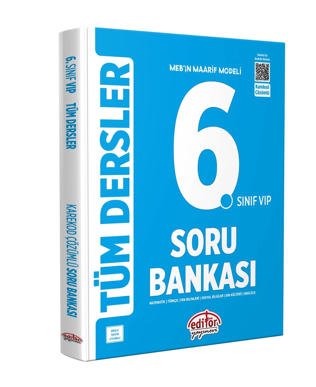 Editör 6. Sınıf Vip Tüm Dersler Soru Bankası Editör Yayınları