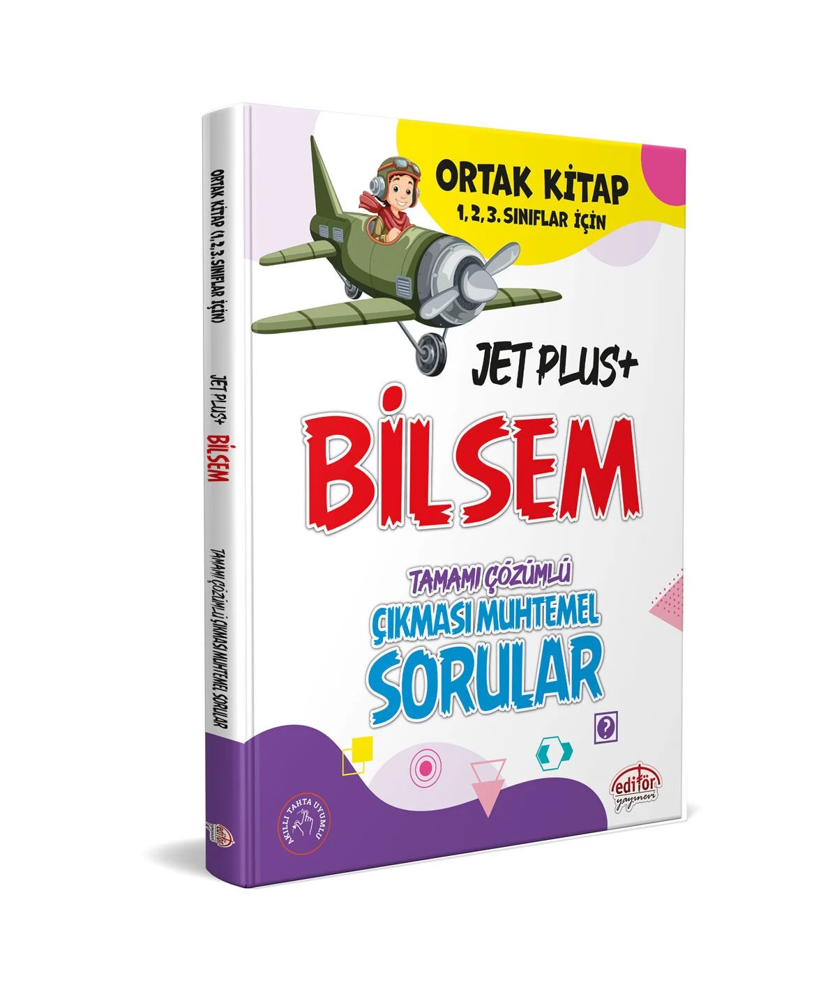 Editör Bilsem Jet Plus Ortak Kitap Tamamı Çözümlü Muhtemel Çıkmış Sorular 1, 2 ve 3. Sınıflar İçin Editör Yayınları