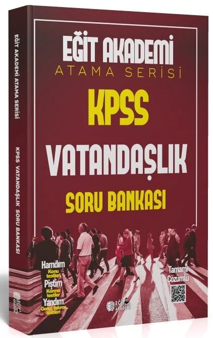 Eğit Akademi 2026 KPSS Vatandaşlık Atama Serisi Soru Bankası Eğit Akademi