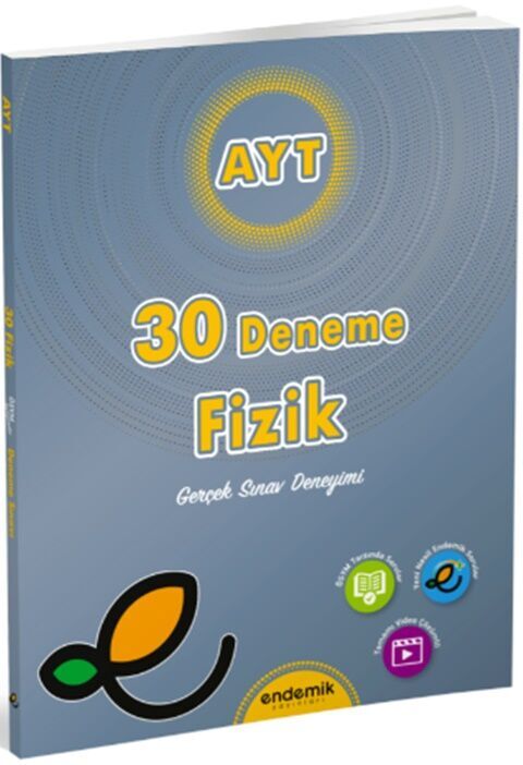 Endemik AYT Fizik 30 Deneme Endemik Yayınları