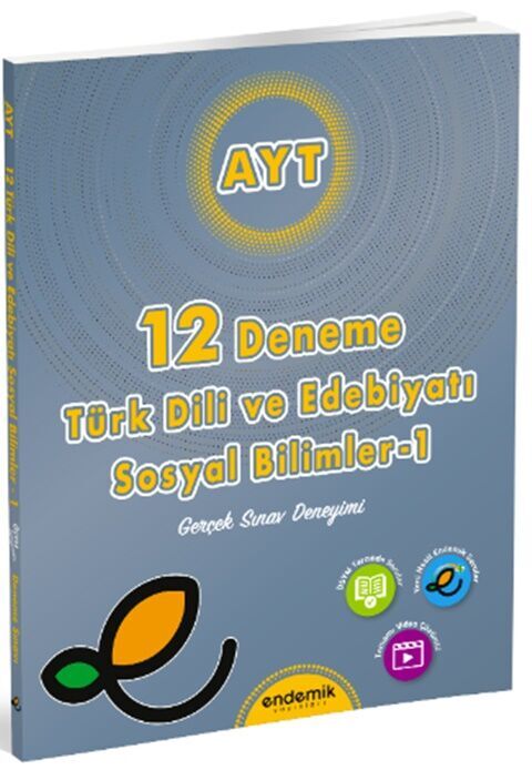 Endemik AYT Türk Dili ve Edebiyatı 12 Deneme Endemik Yayınları