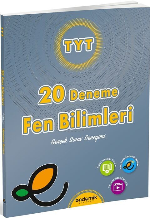 Endemik TYT Fen Bilimleri 20 Deneme Endemik Yayınları