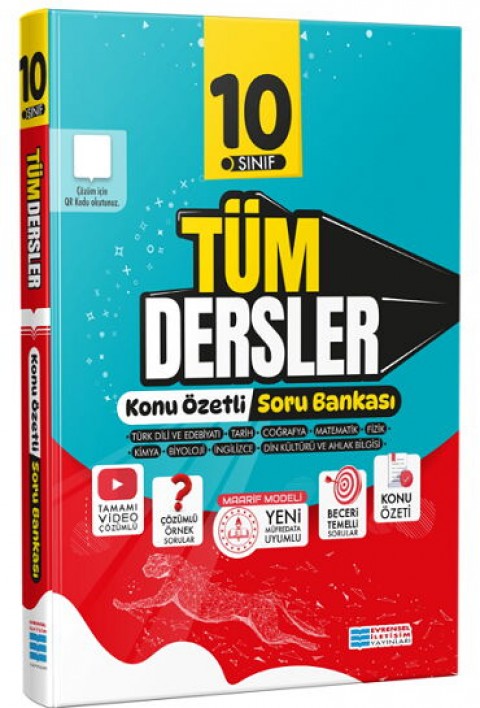 Evrensel 10. Sınıf Tüm Dersler Soru Bankası Evrensel İletişim Yayınları