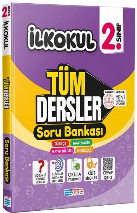 Evrensel 2. Sınıf Tüm Dersler Soru Bankası Evrensel İletişim Yayınları