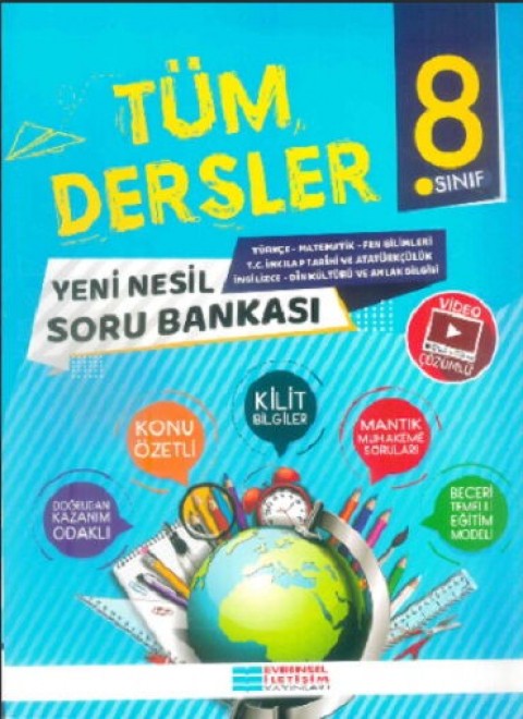 Evrensel 8. Sınıf Tüm Dersler Soru Bankası Evrensel İletişim Yayınları