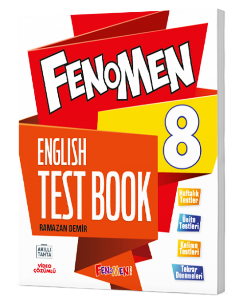 8. Sınıf Fenomen English Test Book Fenomen Yayınları