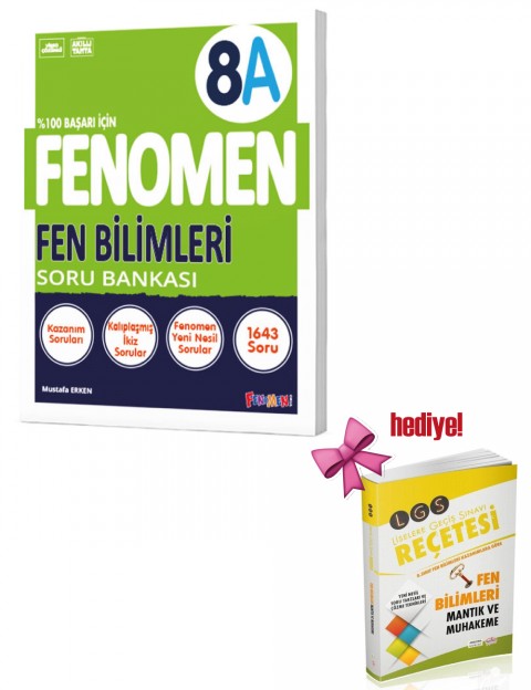 Fenomen 8. Sınıf Fenomen Fen Bilimleri A Soru Bankası + Editör Fen Soru Hediyeli Fenomen 8. Sınıf Fenomen Fen Bilimleri A Soru Bankası + Editör Fen Soru Hediyeli