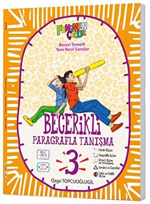 3. Sınıf Becerikli Paragrafla Tanışma Fenomen Yayınları