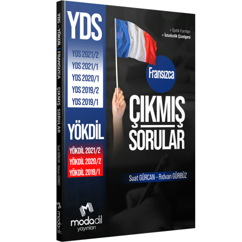 Fransızca YDS -YökDİL Çıkmış Sorular Modadil Yayınları