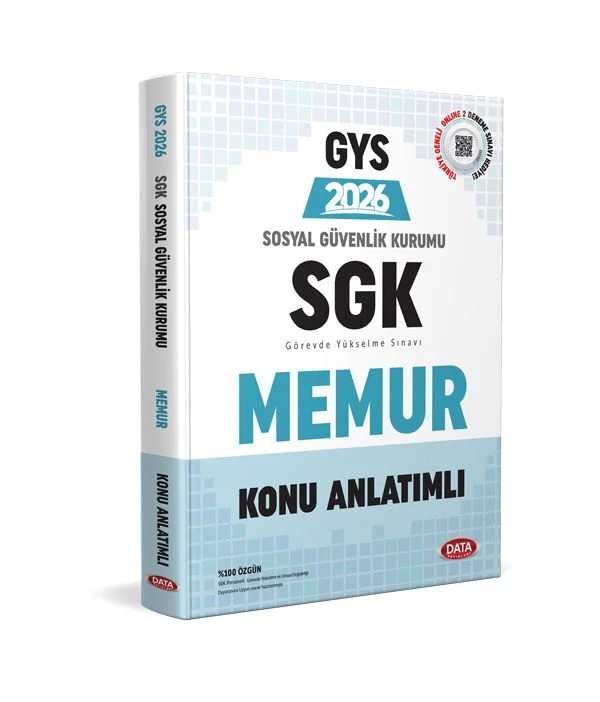 Data 2026 GYS SGK Memur Konu Anlatımlı Data Yayınları