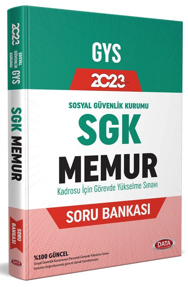 GYS SGK Memur Soru Bankası Data Yayınları