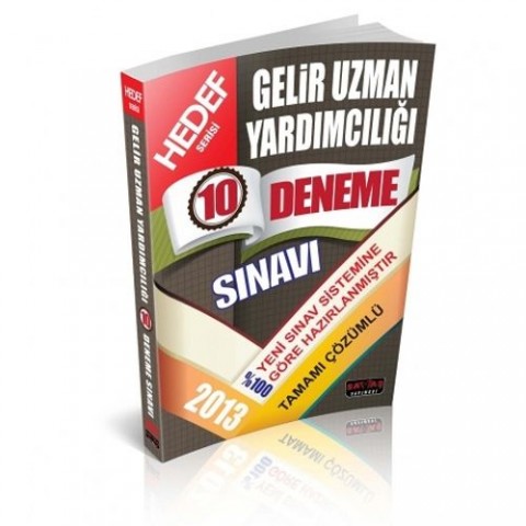 Gelir Uzmanlığı ve Yardımcılığı Sınavı 10 Deneme Savaş Yayınevi Savaş Yayınları