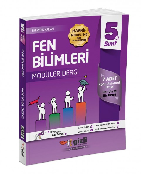 Gizli 5. Sınıf Fen Bilimleri Müfredatın Gizli Dergisi Gizli Yayınları