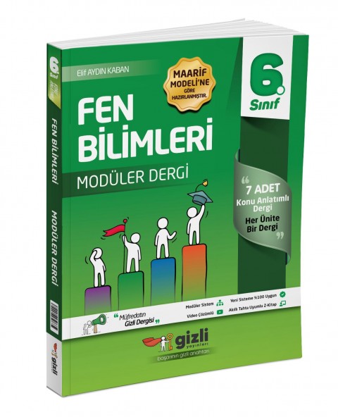 Gizli 6. Sınıf Fen Bilimleri Müfredatın Gizli Dergisi Gizli Yayınları