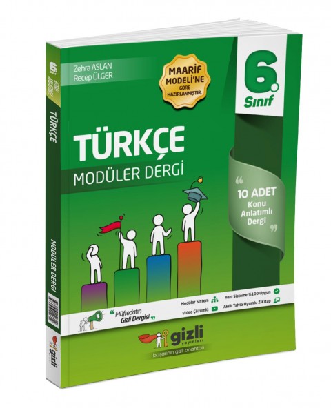 Gizli 6. Sınıf Türkçe Müfredatın Gizli Dergisi Gizli Yayınları