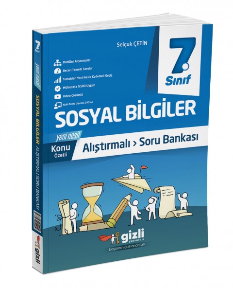 Gizli 7. Sınıf Sosyal Bilgiler Alıştırmalı Soru Bankası Gizli Yayınları Gizli 7. Sınıf Sosyal Bilgiler Alıştırmalı Soru Bankası Gizli Yayınları
