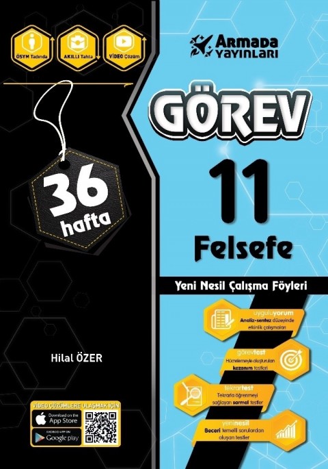 Görev 11 Felsefe Yeni Nesil Çalışma Föyleri Armada Yayınları