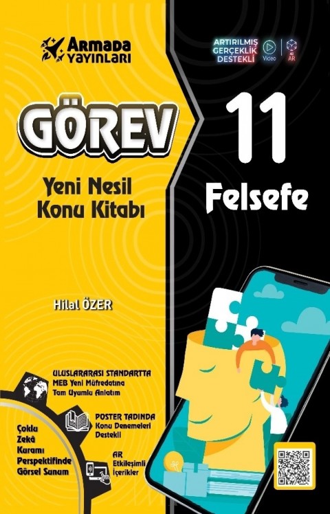 Görev 11. Sınıf Felsefe Yeni Nesil Konu Kitabı Armada Yayınları