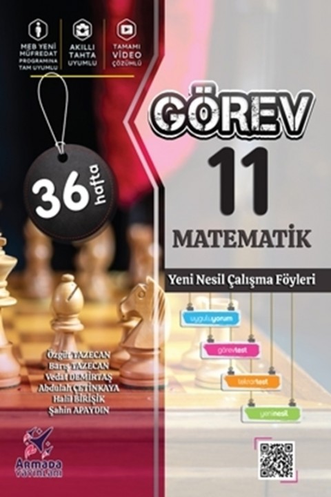 Görev 11. Sınıf Matematik Yeni Nesil Çalışma Föyleri Armada Yayınları