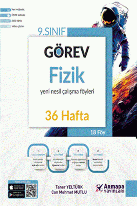Görev 9. Sınıf Fizik Yeni Nesil Çalışma Föyleri (36 HAFTA) Armada Yayınları