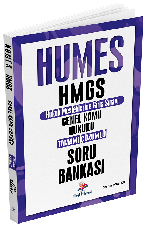 HUMES HMGS Genel Kamu Hukuku Soru Bankası Çözümlü - Devrim Toklucu Dizgi Kitap