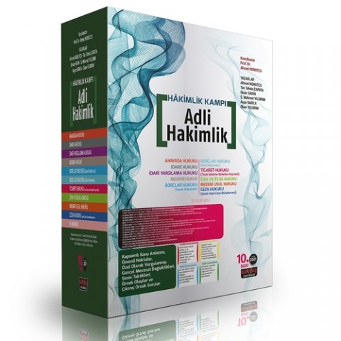 Hakimlik Kampı Adli Hakimlik Konu Anlatımlı Modüler Set Savaş Yayınevi