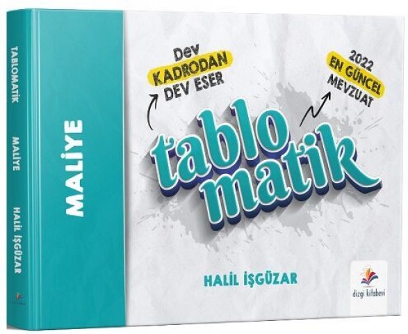 Hakimlik Kaymakamlık Maliye Tablomatik Konu Anlatımı Dizgi Kitap Yayınları