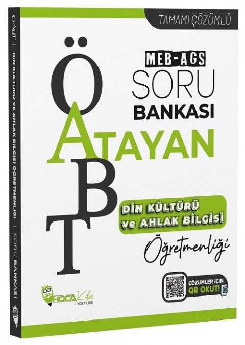 Hoca Kafası ÖABT MEB-AGS Din Kültürü ve Ahlak Bilgisi Öğretmenliği Atayan Soru Bankası Çözümlü Hoca Kafası Yayınları