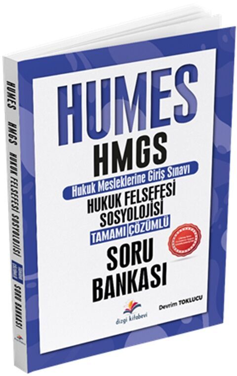 Humes HMGS Hukuk Felsefesi Hukuk Sosyolojisi Tamamı Çözümlü Soru Bankası Dizgi Kitap Yayınları