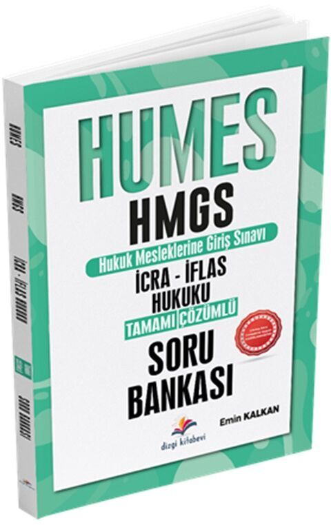 Humes HMGS İcra İflas Hukuku Tamamı Çözümlü Soru Bankası Dizgi Kitap Yayınları
