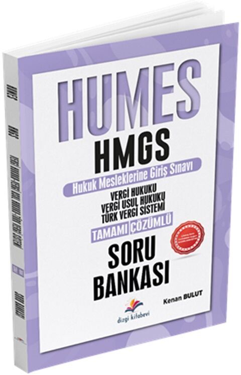 Humes HMGS Vergi Hukuku Vergi Usul Hukuku Türk Vergi Sistemi Tamamı Çözümlü Soru Bankası Dizgi Kitap Yayınları