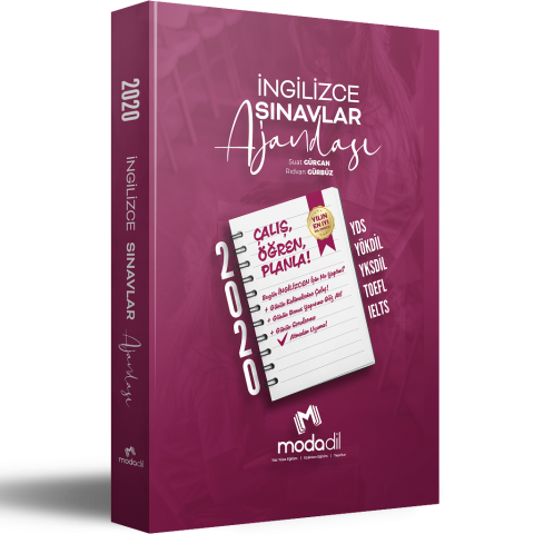 İngilizce Sınavlar Ajandası Modadil Yayınları