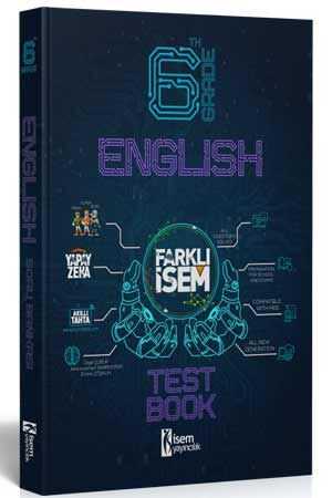İsem 6. Sınıf Farklı İsem İngilizce Soru Bankası İsem Yayıncılık