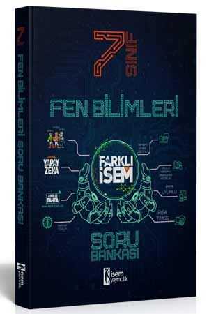 İsem 7. Sınıf Farklı İsem Fen Bilimleri Soru Bankası İsem Yayıncılık