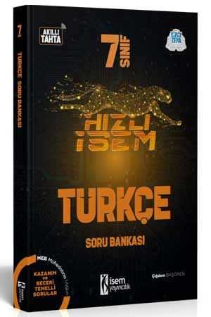 7. Sınıf Hızlı İsem Türkçe Soru Bankası İsem Yayıncılık