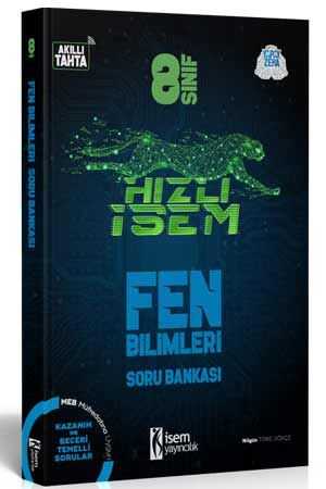 İsem 8. Sınıf Hızlı İsem Fen Bilimleri Soru Bankası İsem Yayıncılık