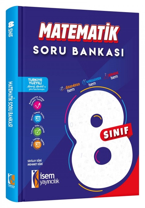 İsem 8. Sınıf Matematik Soru Bankası İsem Yayıncılık - Maarif Modele Uygun İsem 8. Sınıf Matematik Soru Bankası İsem Yayıncılık - Maarif Modele Uygun