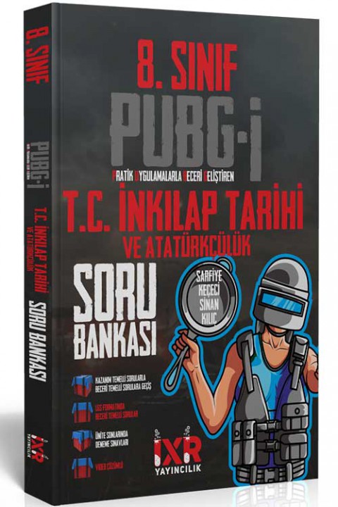 8. Sınıf PUBG - İ İnkılap Tarihi Soru Bankası İxir Yayıncılık