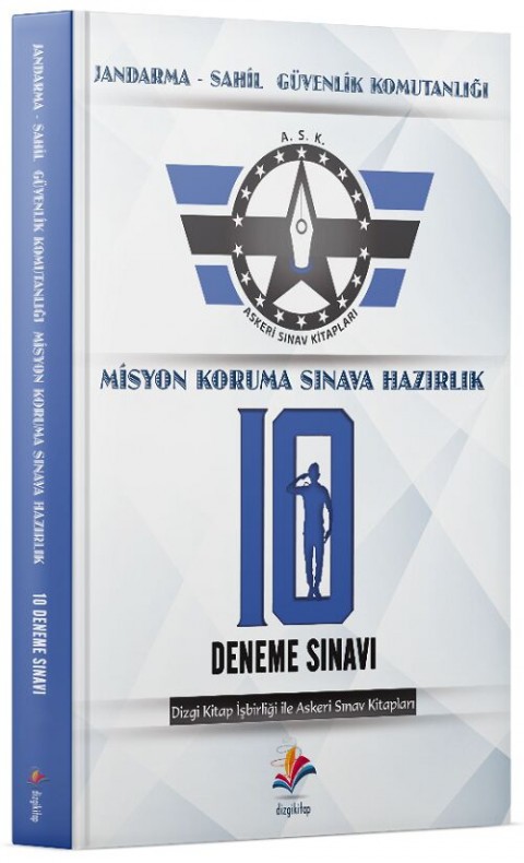 Jandarma Sahil Güvenlik Komutanlığı Misyon Koruma 10 Deneme Dizgi Kitap Yayınları