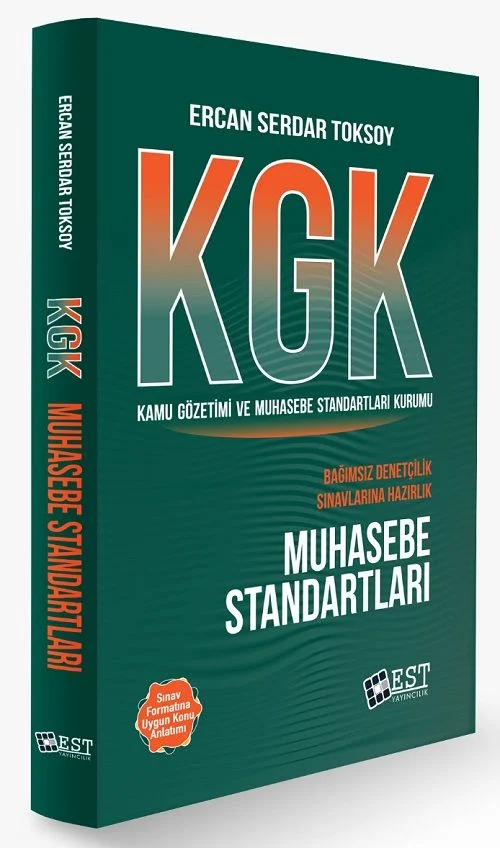 KGK Bağımsız Denetçilik Muhasebe Standartları Konu Anlatım Hazırlık Kitabı EST Yayınları