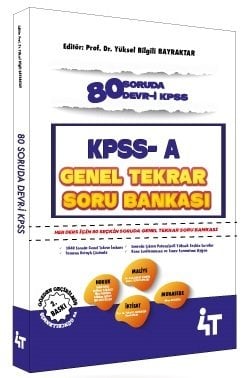KPSS A Grubu 80 Soruda Devri KPSS Genel Tekrar Soru Bankası 4T Yayınları